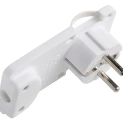 Discount E-line Schuko vinkelstikprop med jord, Stikpropper