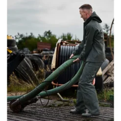Discount Eka Outdoor regnjakke PU/PVC, oivengrøn, tr. Regntøj