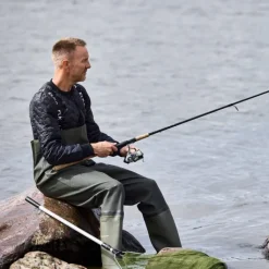 Hot Elka waders, olivengrøn, str. Støvler