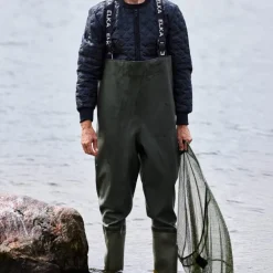 Hot Elka waders, olivengrøn, str. Støvler