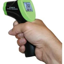 610A Infrarødt termometer med dobbelt lasersigte Miljø- & Klimamålere