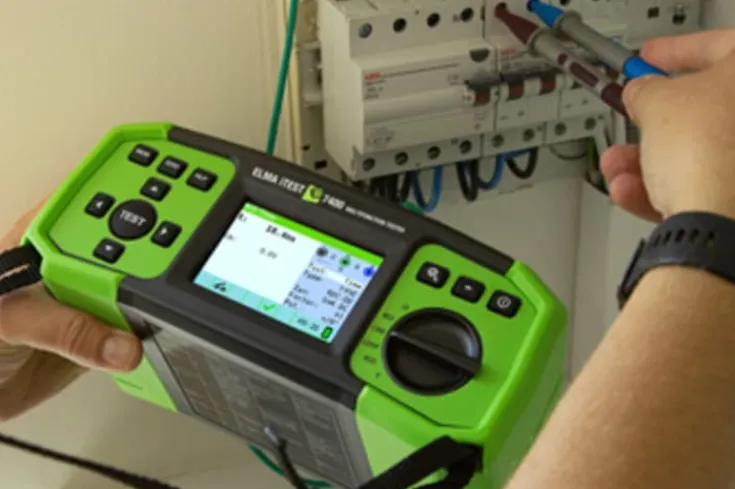 Outlet iTest 7400 installationstester Elektriske Måleinstrumenter