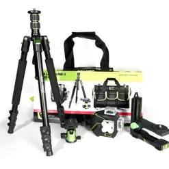 New Laser X360-3 kit, linjelasersæt med trefod og taske Tilbud|Lasermålere & Vaterpas