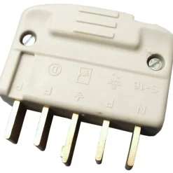 Hot flerpolet stikprop, lige, 3P+N+J, Stikpropper