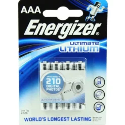 Hot AAA batterier, 4 stk. Batterier