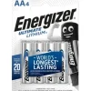 New AA batterier, 4 stk. Batterier