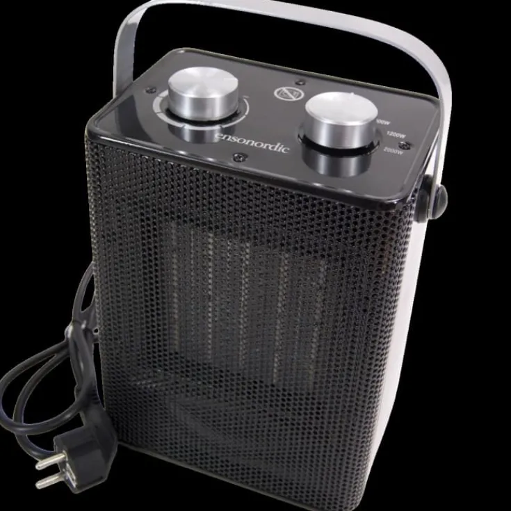 Discount Esnonordic Case varmeblæser, 2000W i Varmeblæsere