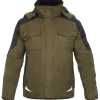 New FE Engel Galaxy vinterjakke, mørkegrøn/sort, str. 3XL Jakker & Veste