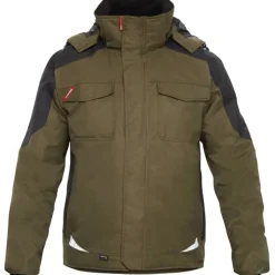 New FE Engel Galaxy vinterjakke, mørkegrøn/sort, str. 3XL Jakker & Veste