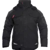 Clearance FE Engel Galaxy vinterjakke, sort/koksgrå, str. 5XL Jakker & Veste