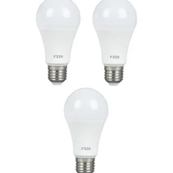 Clearance Fesh Smart E27 standardpære, 2700-6500K, 9W, 3-pak Lyskilder