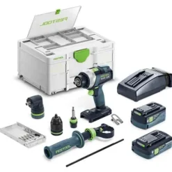 Online Quadrive TDC 18/4 5,0/4,0 I-Set bore-/skruemaskine Bore- & Skruemaskiner