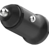 Mini biloplader, 2xUSB-A, sort Mobil, Pc & Data