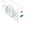 Online USB-A & C adapter med Apple watch oplader Mobil, Pc & Data