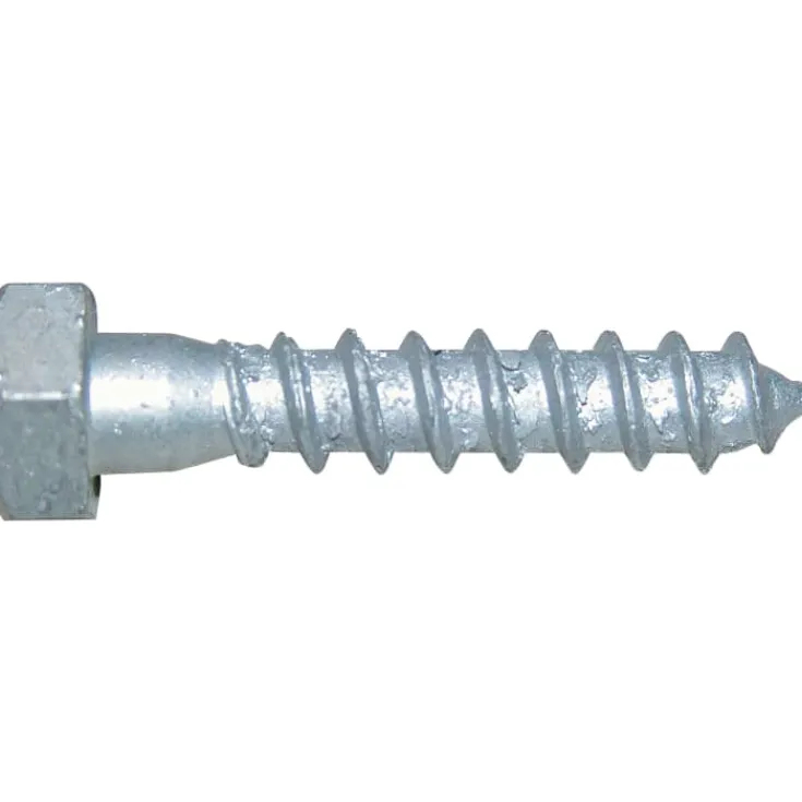 Discount Fransk skrue 8,0 x 60 mm, 6-kant, 4 stk Skruer & Søm