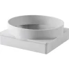 Outlet overgang, 150x150 til Ø160 mm Badeværelsesventilatorer
