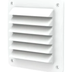 Sale rist 150 x 150, hvid Ventilationsriste