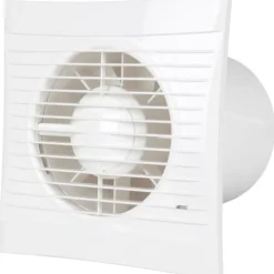 S125 badventilator, Ø125 mm, hvid Badeværelsesventilatorer