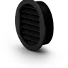 Hot skabsrist, Ø50 mm, sort Badeværelsesventilatorer