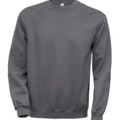 New Acode Klassisk sweatshirt, mørkegrå, str. L Trøjer, Hoodies Og Sweatshirts