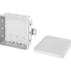 Discount F-tronic E125 samledåse, 75x75x40 mm, lysegrå Samledåser