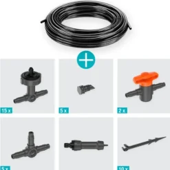 Hot micro-drip til 15 planter Vandingssystemer