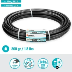 Online micro-drip hovedrør 13 mm 15 m Vandingssystemer