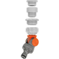 Outlet vinklet hanekobling, 1" - 1/2" Vandingssystemer