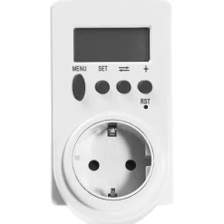 Best energimåler med schuko, hvid Energimålere & Timere