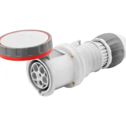 Outlet CEE mellemled, 4P, 400V, 63A Industrimateriel|Cee Stikpropper