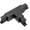 Discount 3F T-stykke, sort Strømskinner