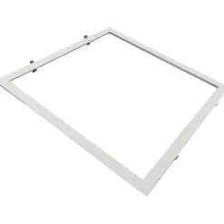 Outlet Click-Fit indbygningsramme til panel, hvid, 30x30 cm Led Paneler