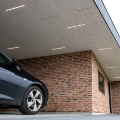 Sale planforsænket LED skinne til Troldtekt loft inkl. 1-10V driver 60 cm, 3000K Led Skinner