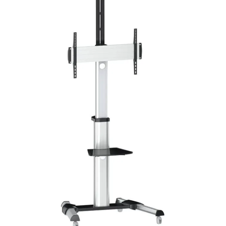 Discount Gulvstander fjernsyn med hjul & tiltning, 37-70"/50kg Tv Ophæng & -Stativer