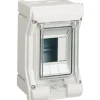 Outlet stænktæt tavle, 1x6 moduler Tavler & Skabe