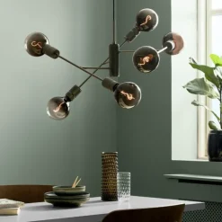 Sale Atom 6-lite lysekrone, E27 Halo Design
