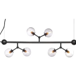 Best Atom mini langbordspendel, røgfarvet Halo Design