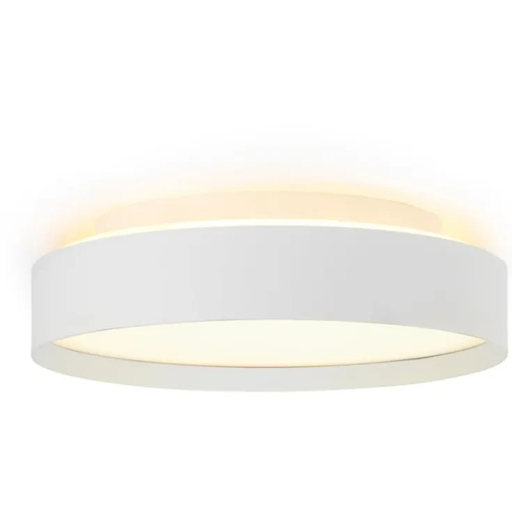 Backlight Full plafond, hvid, Ø30 cm Halo Design