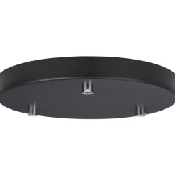 Clearance baldakin, 3 udgange, sort Baldakiner|Halo Design