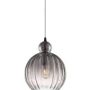 Outlet Ball Ball pendel, røgfarvet, Ø25 cm Loftlamper