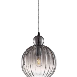 Outlet Ball Ball pendel, røgfarvet, Ø25 cm Loftlamper