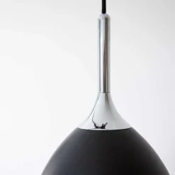 Sale Bellevue pendel, sort/krom, Ø14 cm Loftlamper
