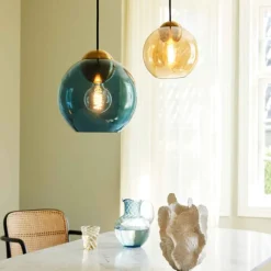 New Bubbles pendel, blå, Ø24 cm Loftlamper