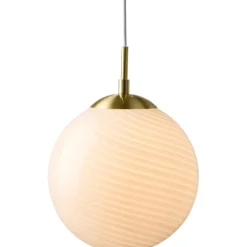 Outlet Candy Ball pendel, opal, Ø25 cm Halo Design