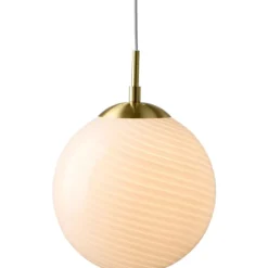 Clearance Candy Ball pendel, opal, Ø30 cm Halo Design
