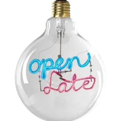 New Colors "Open Late" E27 globepære, 3-trins dæmp, 4W Led Pærer