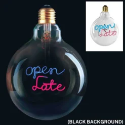 New Colors "Open Late" E27 globepære, 3-trins dæmp, 4W Led Pærer