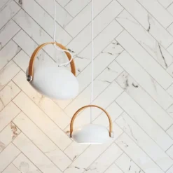 Best D.C pendel, hvid, Ø26 cm Loftlamper