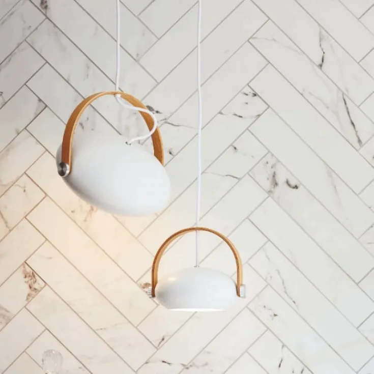 Best D.C pendel, hvid, Ø26 cm Loftlamper