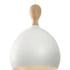 Clearance Dueodde pendel, hvid/metal, Ø39 cm Halo Design